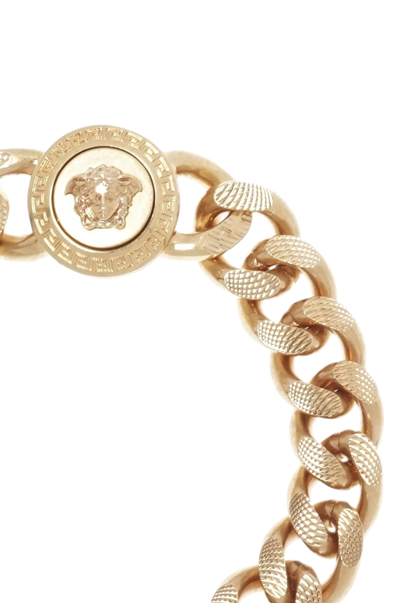VERSACE｜JEWERLY (MEDUSA CHAIN BRACELET (DG06996 DJMT KO Versace Medusa chain bracelet for Men - Gold in UAE | Level